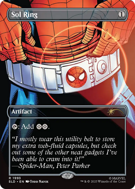 Sol Ring (Secret Lair - Marvel's Spider-Man: Heroic Deeds) | Secret Lair Drops、Magic: The Gathering、kayou