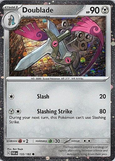 SV Paradox Rift 132/182 Doublade (Cosmo Holo)、Pokemon、kayou