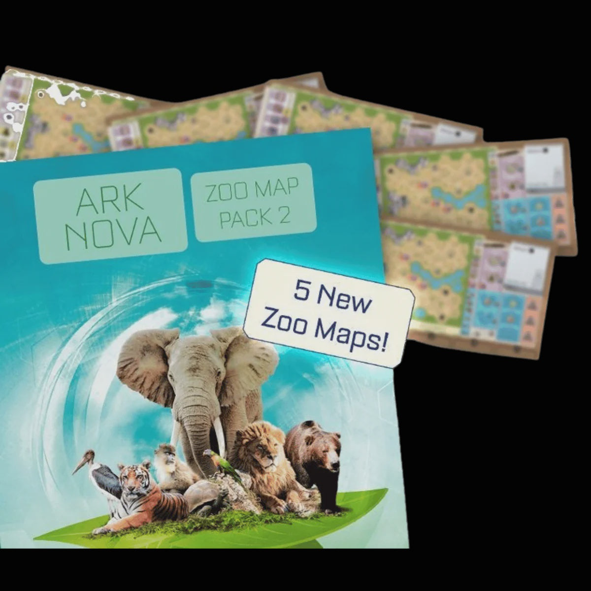 Ark Nova: Zoo Map Pack 2、Capstone Games、kayou