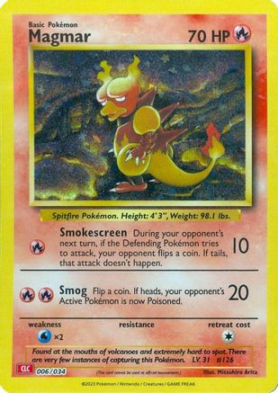 Magmar 6 - Trading Card Game Classic Holofoil、The Pokémon Company、kayou