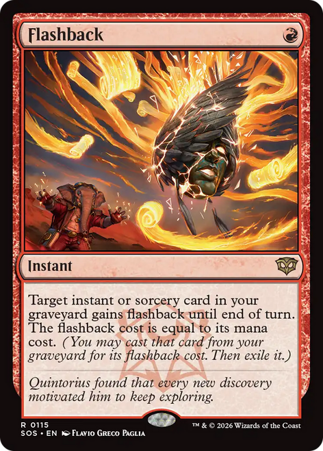 Flashback (Foil) | Secrets of Strixhaven、Magic: The Gathering、kayou