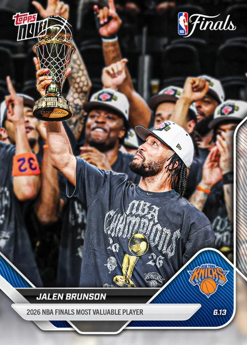 NBA New York Knicks 2025-26 NOW Basketball Jalen Brunson #339 MVP! (Pre-Order ships )、ToyWiz、kayou