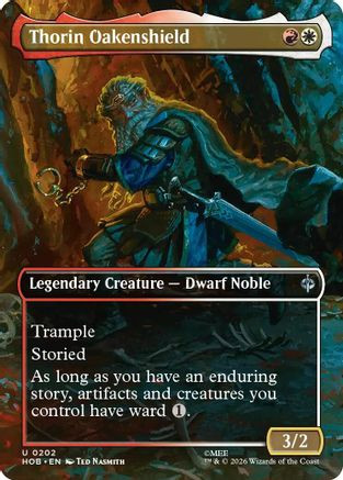 Thorin Oakenshield (Borderless) (HOB-202) - The Hobbit、Wizards of the Coast、kayou