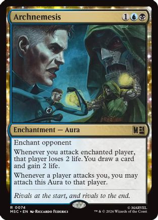 Archnemesis (Surge Foil) (MSC-074) - Commander: Marvel Super Heroes Foil、Wizards of the Coast、kayou