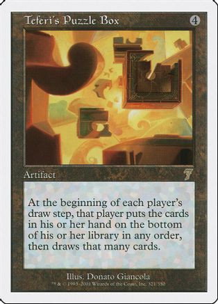 Teferi's Puzzle Box (7ED-321) - 7th Edition、Wizards of the Coast、kayou