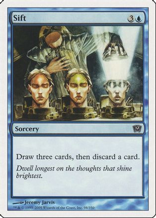 Sift (9ED-) - 9th Edition Foil、Wizards of the Coast、kayou