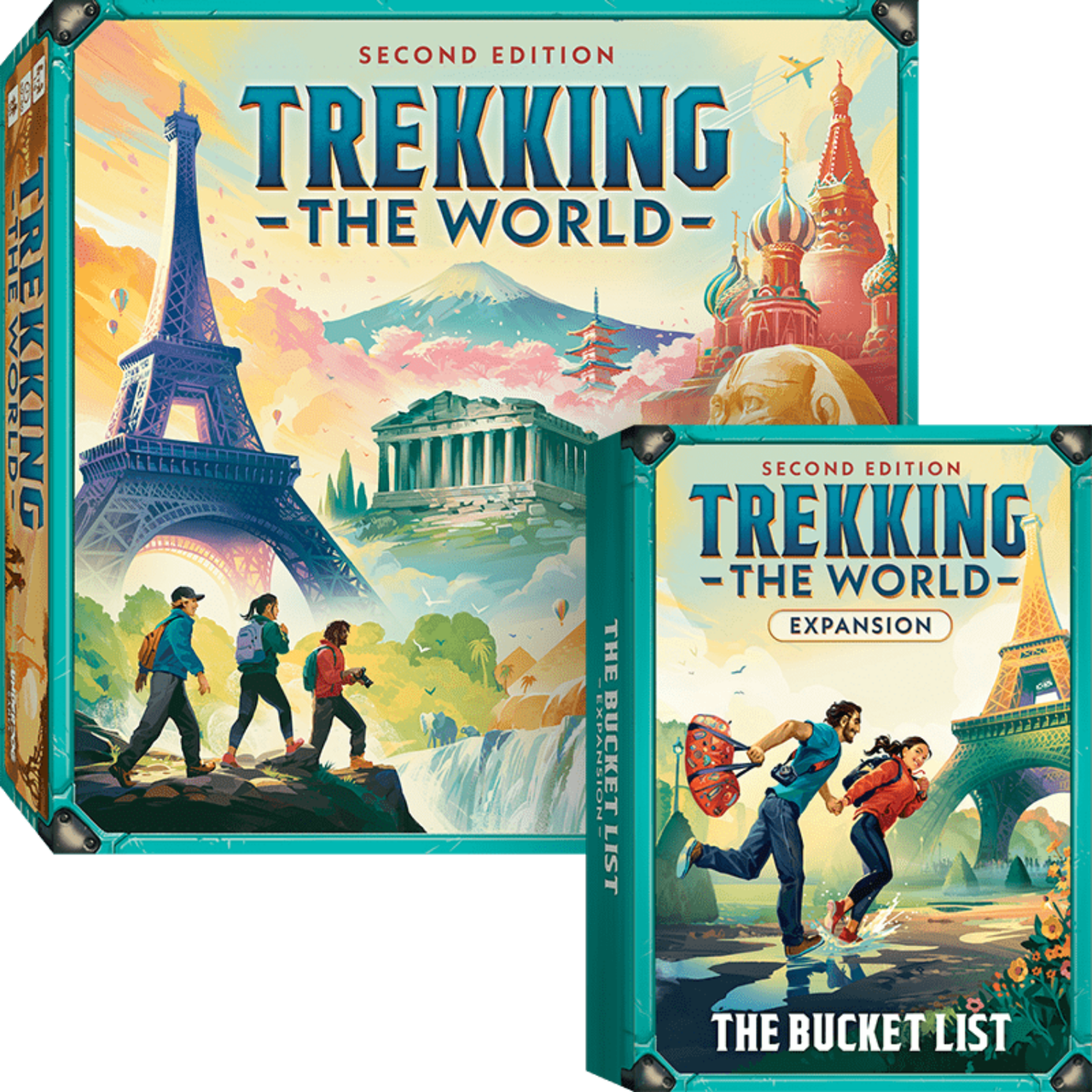 Trekking the World (Second Edition) w/ Bucket List Expansion (Add to cart to see price)、Underdog Games、kayou