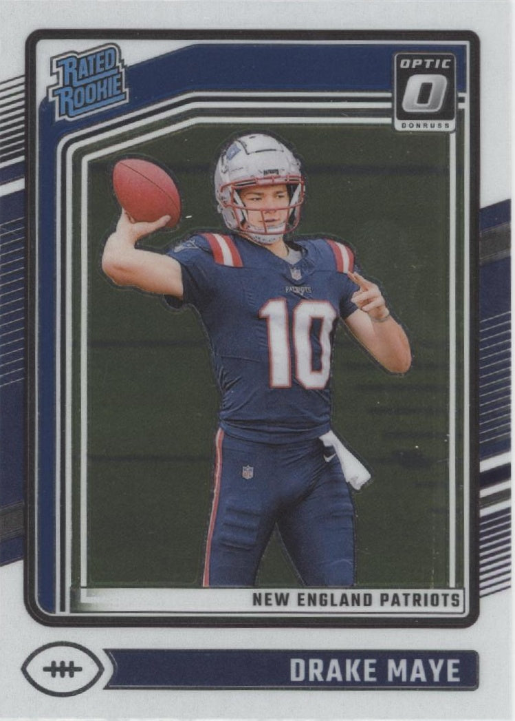 Drake Maye 2024 Panini Donruss Optic Rated Rookie RC #229、Collector Store LLC、kayou