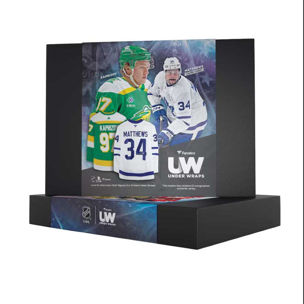 2025 Underwraps Auto Hockey Jersey、Fanatics、kayou