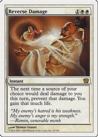 Reverse Damage (9ED-035) - 9th Edition Foil、Wizards of the Coast、kayou