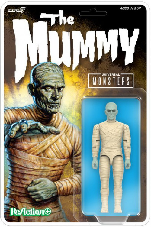 Universal Monsters ReAction+ The Mummy Action Figure、ToyWiz、kayou