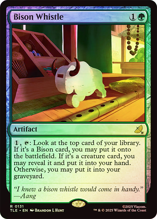 Bison Whistle (TLE-131)、Magic: The Gathering、kayou