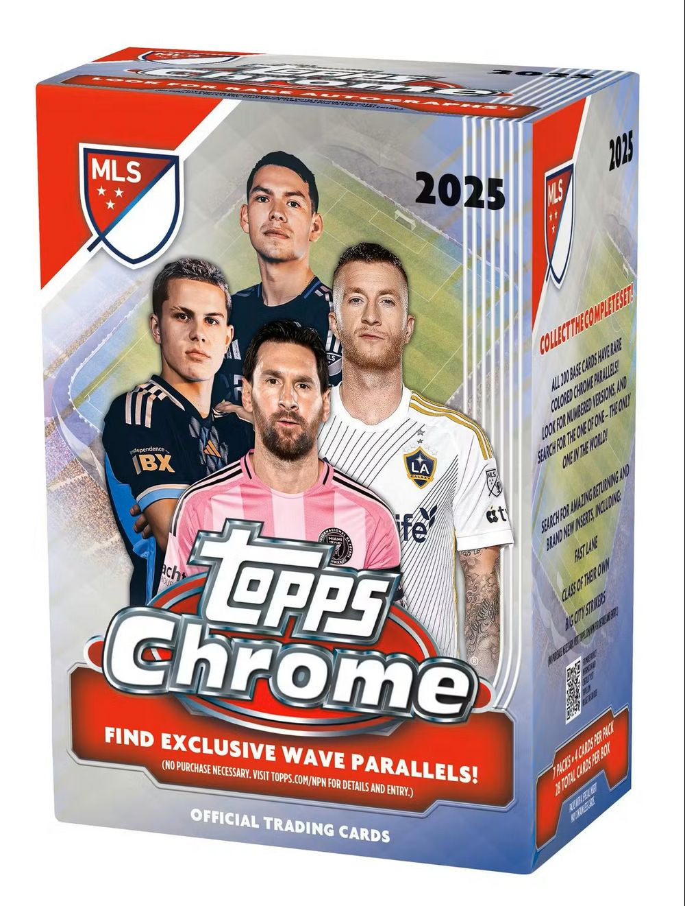2025 Topps Chrome MLS Soccer Blaster Box、Topps、kayou