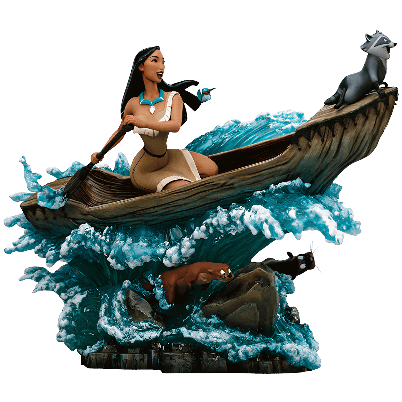 Disney Pocahontas: Pocahontas DSNEY119225-10 - Art Scale 1/10 Statue、Iron Studios、kayou