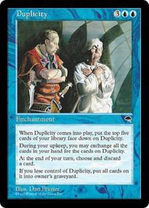 MtG Tempest Rare Duplicity #60、ToyWiz、kayou