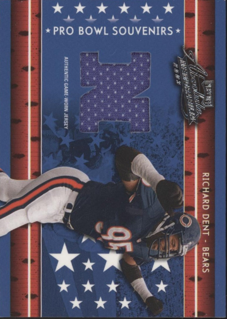 Richard Dent 2003 Playoff Absolute Memorabilia Pro Bowl Swatch 024/600 #PB-15、Collector Store LLC、kayou