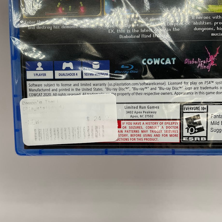 Demon's Tier+ Playstation 4 Sealed、Collector Store LLC - VG、kayou