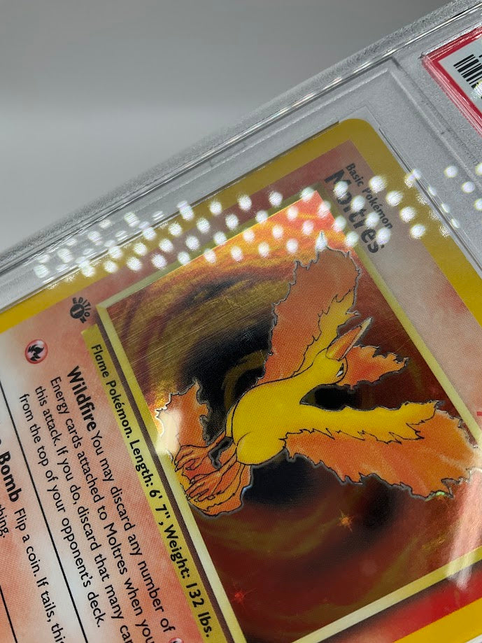 Moltres Pokemon Fossil Holo 1st Edition #12 PSA 6、Collector Store LLC Gaming、kayou