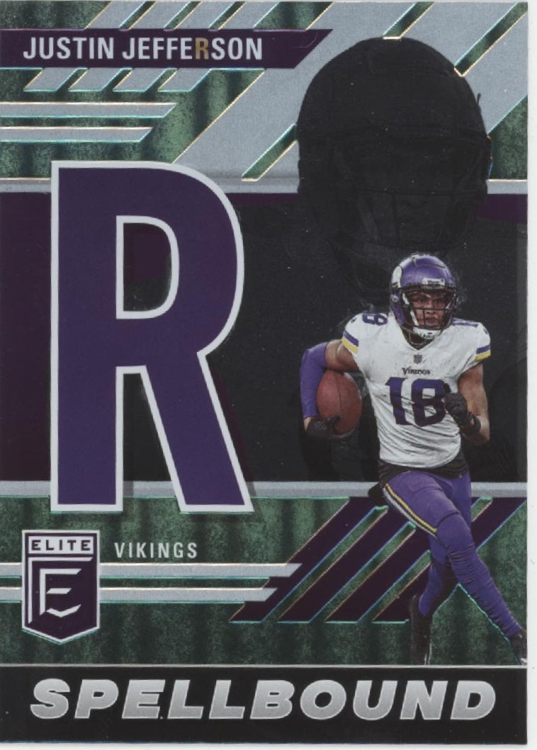 Justin Jefferson 2023 Panini Donruss Elite Spellbound 