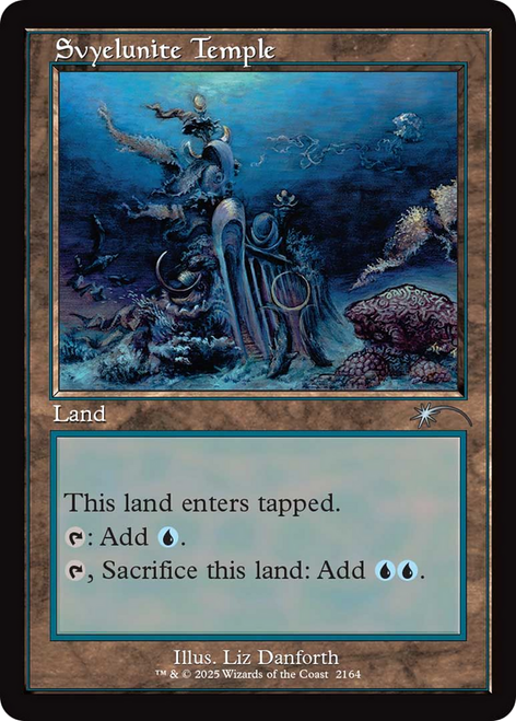 Svyelunite Temple (Secret Lair - Chaos Vault: Dandan) | Secret Lair Drops、Magic: The Gathering、kayou