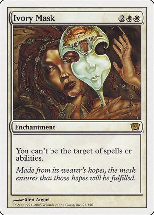 Ivory Mask (9ED-023) - 9th Edition Foil、Wizards of the Coast、kayou