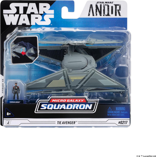 Star Wars Micro Galaxy Squadron TIE Avenger Vehicle、ToyWiz、kayou