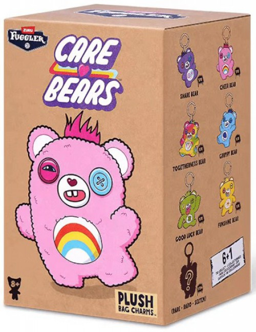 Fuggler Care Bears Plush Keyring 5-Inch Mystery Pack 1 RANDOM Character、ToyWiz、kayou