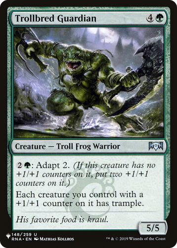 Trollbred Guardian (LIST-148/259) - The List、Wizards of the Coast、kayou