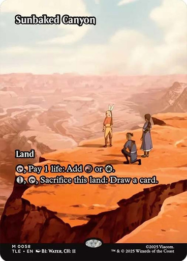 Sunbaked Canyon、Magic: The Gathering、kayou