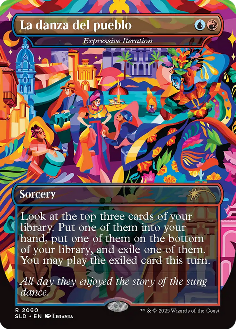 Expressive Iteration La danza del pueblo (Secret Lair - Nuestra Magia) | Secret Lair Drops、Magic: The Gathering、kayou
