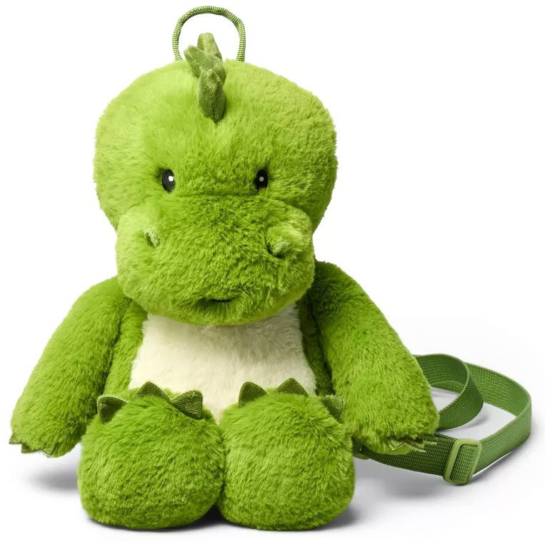 GiggleScape Dino 12-Inch Plush Backpack、ToyWiz、kayou