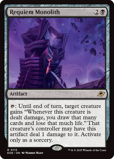 Requiem Monolith (EOE-113)、Magic: The Gathering、kayou