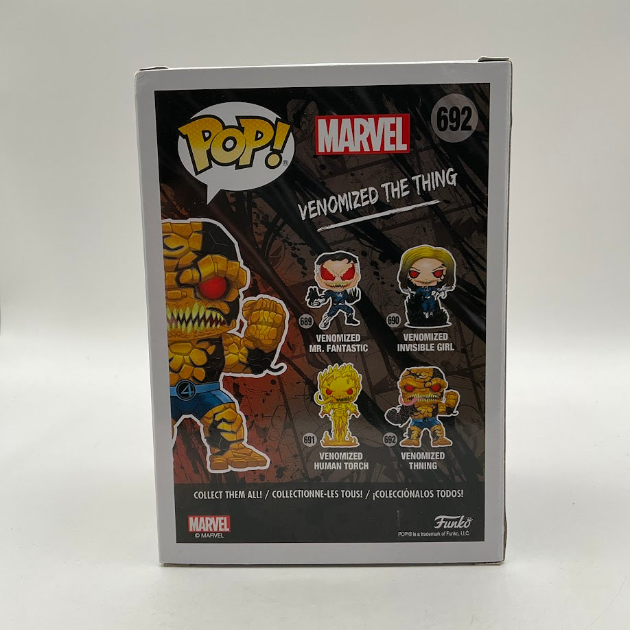 Venomized The Thing Funko Pop! Venom #692 GameStop Exclusive、Funko、kayou