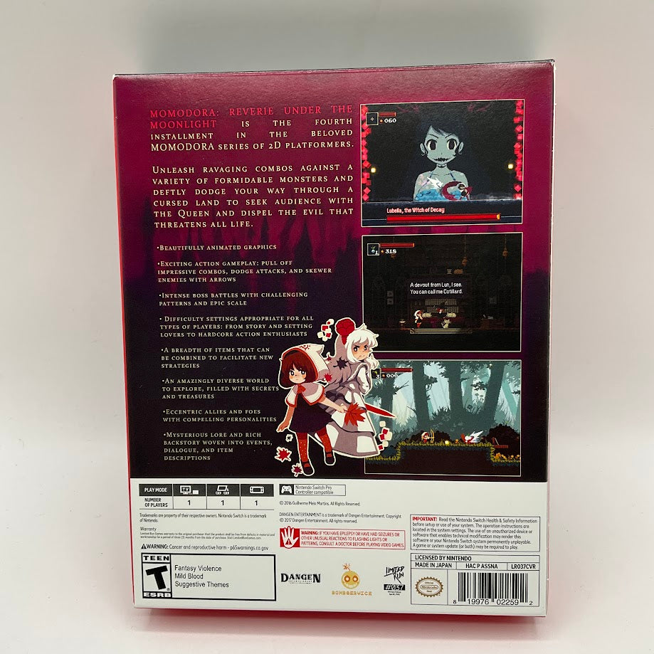 Momodora Deluxe Edition Nintendo Switch Sealed、Collector Store LLC - VG、kayou