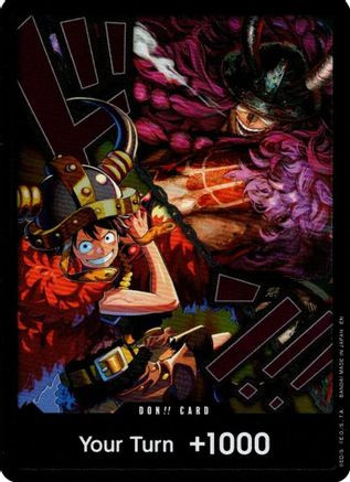 DON!! Card (Alternate Art) (Luffy and Loki) The World's Strongest Warriors、GameNerdz、kayou