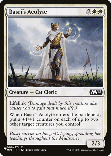 Basri's Acolyte (LIST-008/274) - The List、Wizards of the Coast、kayou