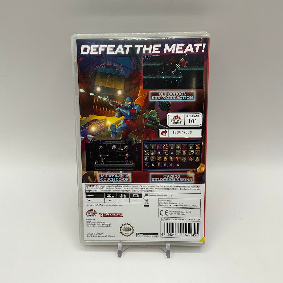 Iron Meat Limited Metal Edition Nintendo Switch Used、Collector Store LLC - VG、kayou