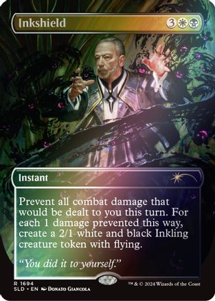 Inkshield (Rainbow Foil) (SLD-1694) - Secret Lair Drop Series Foil、Wizards of the Coast、kayou