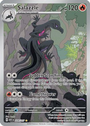 Salazzle - 224/217 224 - ME Ascended Heroes Holofoil、The Pokémon Company、kayou