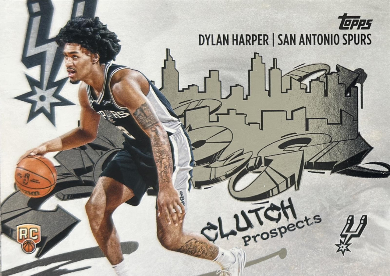 NBA 2025-26 Topps Basketball Clutch City Prospect Dylan Harper CC-2 Rookie、ToyWiz、kayou