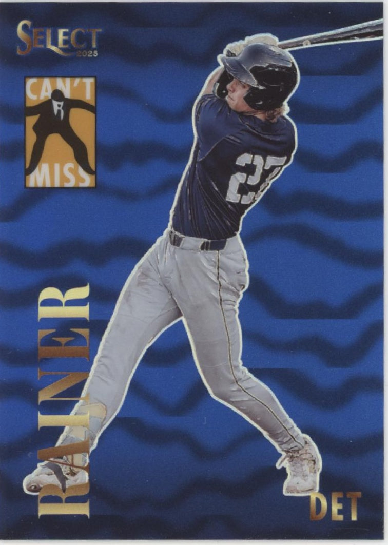 Bryce Rainer 2025 Panini Select Can't Miss Prizm 17/49 #13、Collector Store LLC、kayou