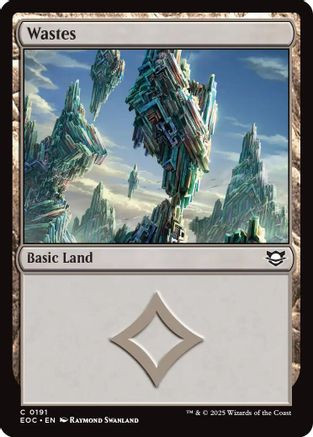 Wastes (EOC-191) - Commander: Edge of Eternities、Wizards of the Coast、kayou