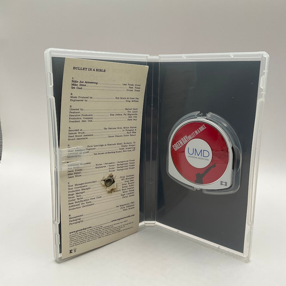 Green Day: Bullet In A Bible UMD PSP Used、Collector Store LLC - VG、kayou