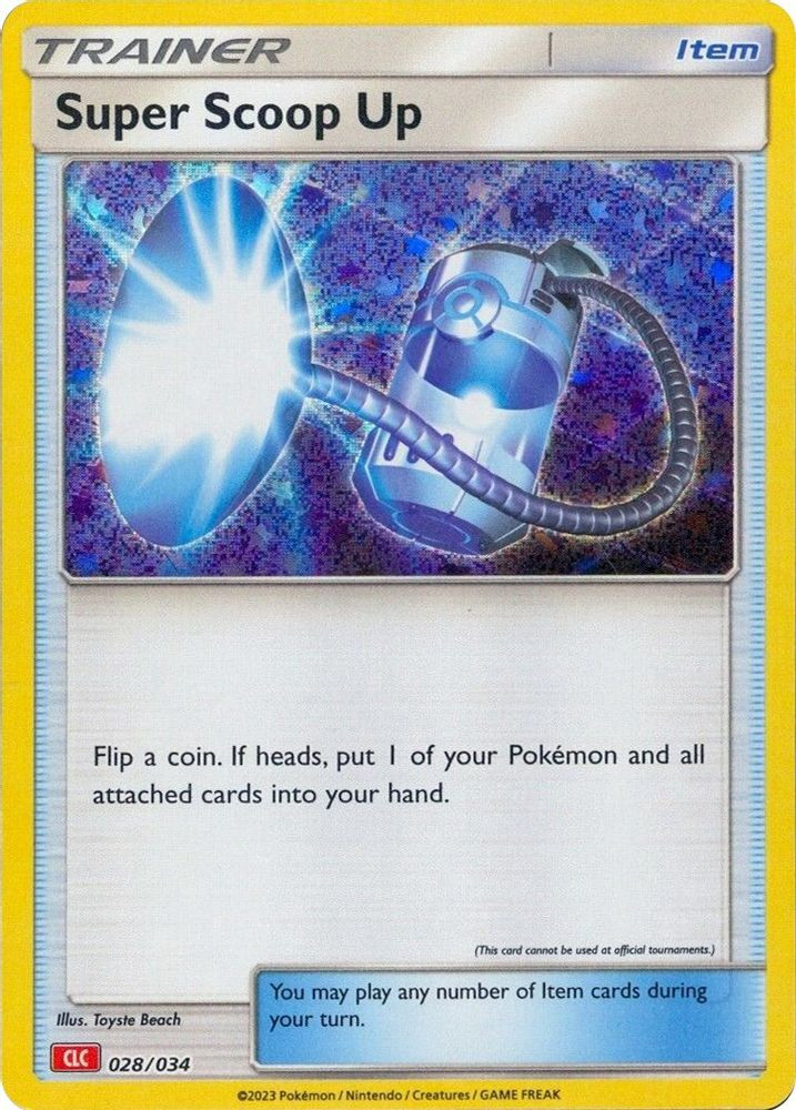 Pokemon Trading Card Game Classic Classic Collection Super Scoop Up #28 CLC、ToyWiz、kayou