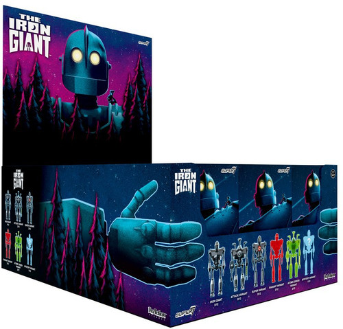 ReAction The Iron Giant Series 1 The Iron Giant 3.75-Inch Mystery Box 12 Packs、ToyWiz、kayou