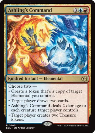 Ashling's Command (PPECL-205) - Promo Pack: Lorwyn Eclipsed、Wizards of the Coast、kayou