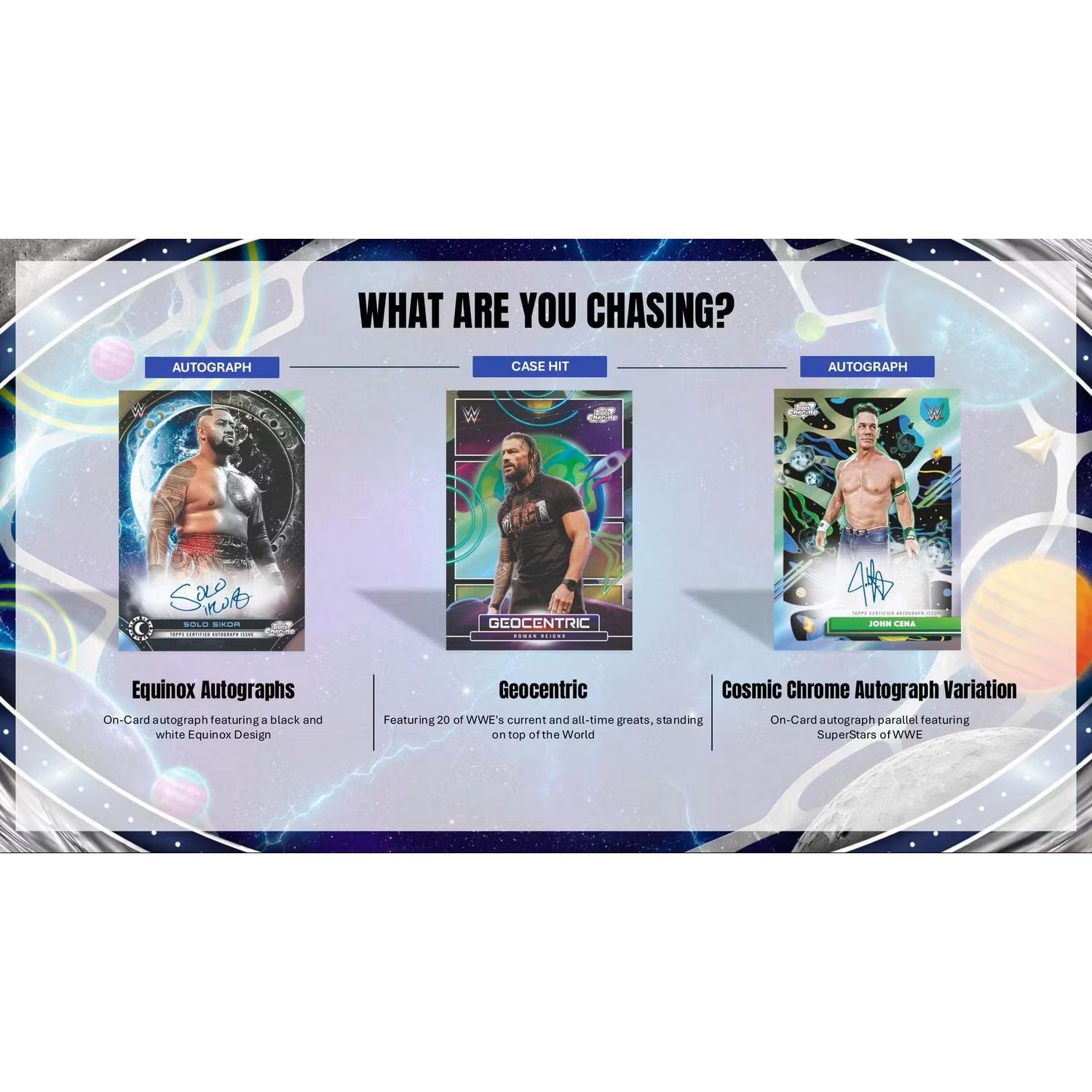 2026 Topps Cosmic Chrome WWE Wrestling Hobby Box、Topps、kayou