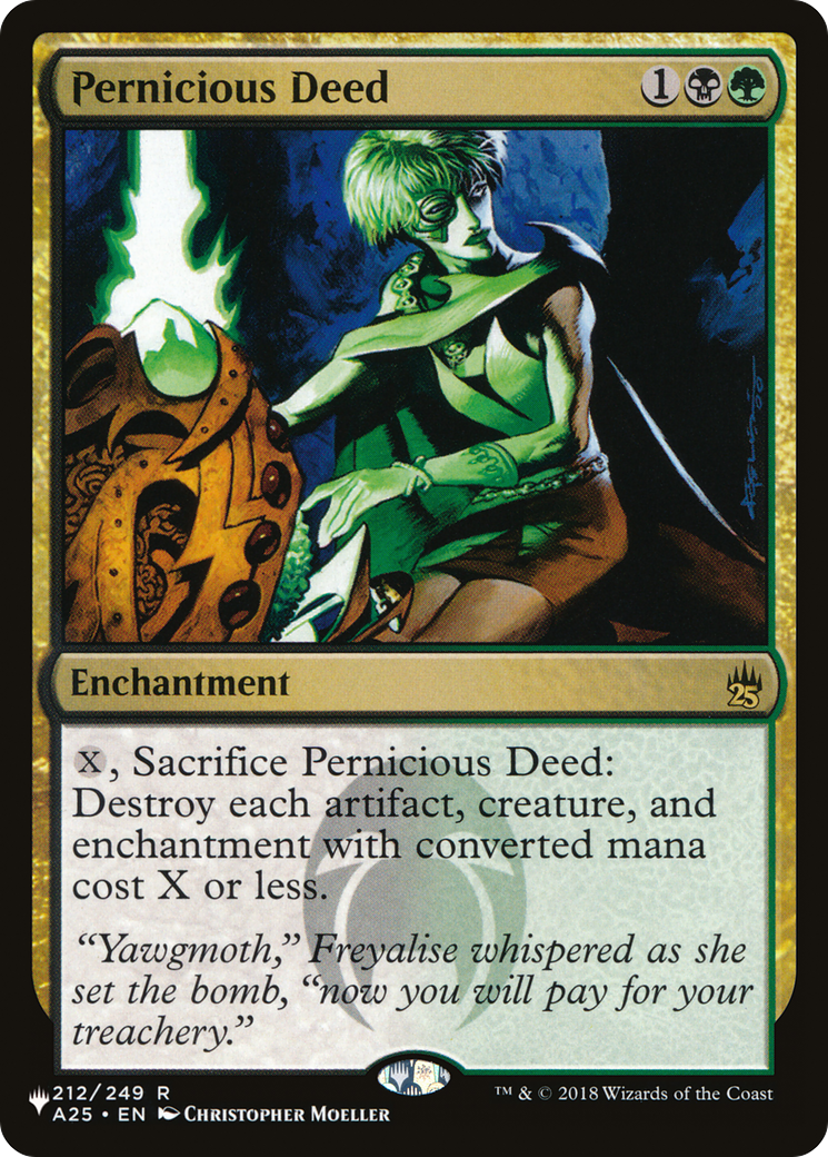 Pernicious Deed (LIST-212/249) - The List、Wizards of the Coast、kayou