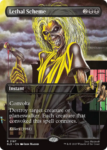 Lethal Scheme (Secret Lair - Iron Maiden: Album Art) | Secret Lair Drops、Magic: The Gathering、kayou