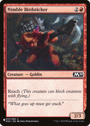 Nimble Birdsticker (LIST-333/280) - The List、Wizards of the Coast、kayou